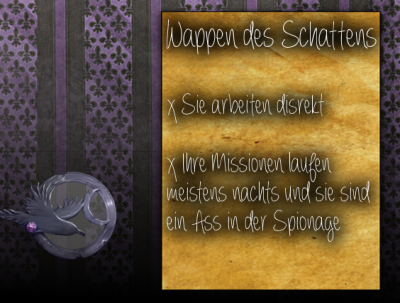 Alles wichtige &uuml;ber die Schattengarde auf einen Blick